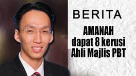 AMANAH dapat 8 kerusi Ahli Majlis PBT