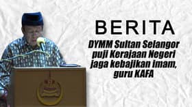 DYMM Sultan Selangor puji Kerajaan Negeri jaga kebajikan imam,guru KAFA