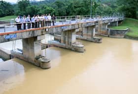 瓜冷滤水站施工顺利  预计明年杪完工