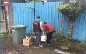 MPAJ actively controlling rats