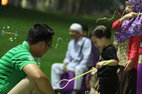 一起来玩泡泡！