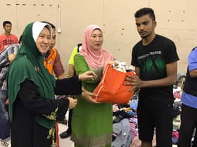 Kampung Sungai Udang fire victims receive aid