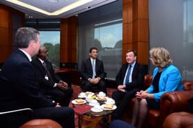 4英国议员参观雪州议会