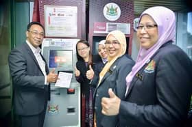 现金缴款机面世  方便巴生市民缴门牌税