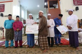 State Government distributed RM220,000 for surau and mosques