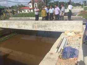Upgrading the drainage system solve flood issue