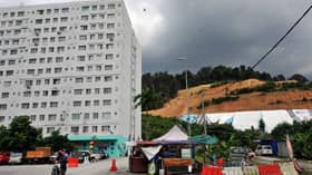 Kejadian bongkah batu jatuh, SUKE diarah henti pembinaan