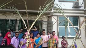 200 masyarakat India memeriahkan sambutan Pesta Ponggal