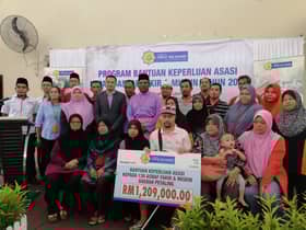 LZS salur RM1.2 juta santuni golongan asnaf