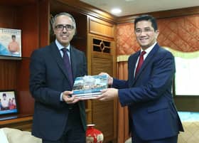 Mohamed Azmin terima kunjungan hormat Presiden Majlis Wilayah Rabat-Sale-Kenitra