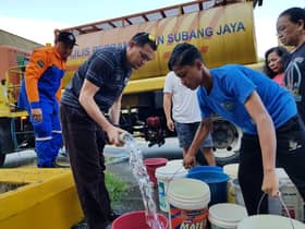 MPSJ bantu SYABAS bekal air bersih
