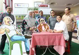 Lukisan 'Ujang' siap kurang dua minit kagumkan MB