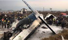 27 maut, pesawat Bangladesh terhempas di Nepal