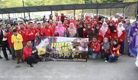 Kembara sambil beramal pupuk semangat bekerjasama