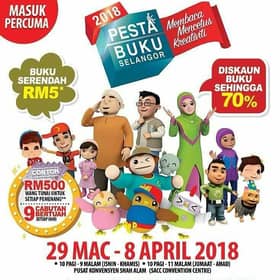 Pesta Buku Selangor 2018 himpun karakter kartun majalah Bekazon