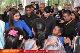 Tengku Permaisuri santuni kanak-kanak Autisme