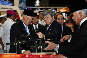 Sultan Sharafuddin berangkat saksikan Pameran DSA 2018