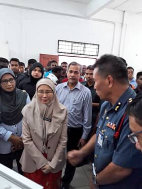 TPM lawat mangsa kebakaran di Pandan Jaya