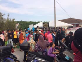 Tidak dibenarkan mengundi, Taman Medan ‘havoc’