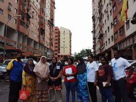 Haniza mula tinjau rumah pangsa sekitar Lembah Jaya