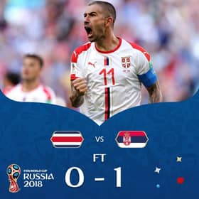 WC2018: Kolarov pastikan kedukaan buat Costa Rica