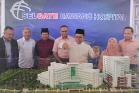 Hospital SELGATE Rawang tanda aras perkhidmatan kesihatan Selangor