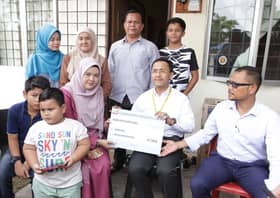 Waris Allahyarham Abang Din dibantu miliki kediaman sendiri