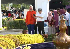 Sultan Selangor berkenan rasmi Floria Diraja Putrajaya 2018