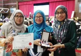 IRIISE: Tiga pensyarah UNISEL raih pingat perak