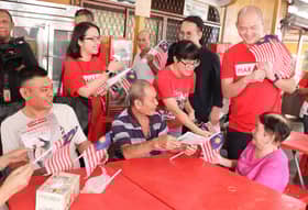 Calon PAKATAN Balakong tekad naik taraf infrastruktur pasar