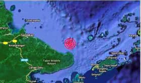 Gempa bumi lemah skala 3.7 magnitud di Kinabatangan