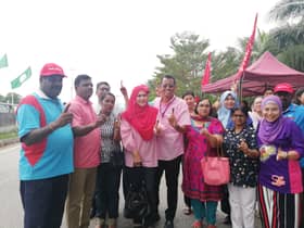 Calon PAKATAN Seri Setia luang masa bertemu pengundi