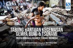 Serantau Muslim lancar tabung gempa bumi & Tsunami Palu