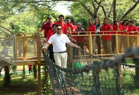 Raja Muda Selangor berkenan rasmi tarikan terbaru Taman Tasik Shah Alam