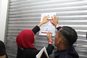 MDKL arah henti operasi premis makanan kotor