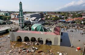 Gempa Sulawesi: 800 jemaah berada di Masjid Baiturrahman sebelum tsunami