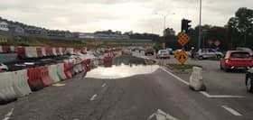Jalan berlubang Kepong-Kuala Selangor dibaikpulih