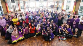 Jom Sihat PEKAWANIS, ajar teknik senaman kreatif