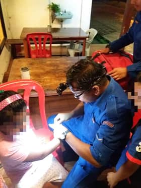 APM bantu buang cincin terlekat pada jari kanak-kanak