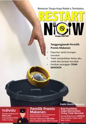 Menang RM100 seminggu sokong kempen larangan merokok