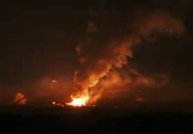 Israel lancar serangan udara di Semenanjung Gaza