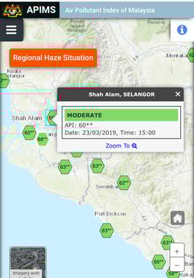 Kualiti udara di Selangor bertambah baik