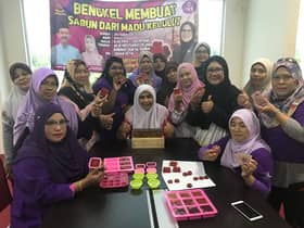 Bengkel sabun peluang jana pendapatan wanita