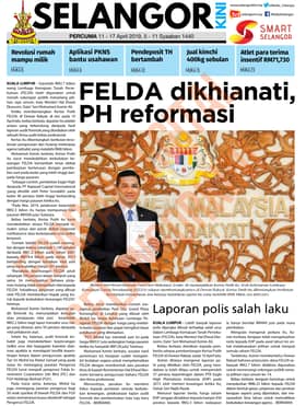 SelangorKini 11 - 17 April 2019