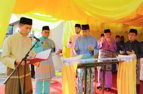 Sultan Selangor rasmi Masjid Nurul Falah