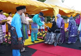 Sultan Selangor berkenan berbuka puasa bersama rakyat Kuala Langat