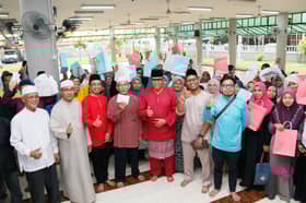 100 asnaf Selat Klang terima bantuan Aidilfitri Fasa 1