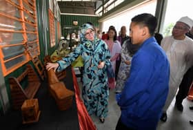 Penghuni Sekolah Tunas Bakti nikmati air tangan Permaisuri Agong