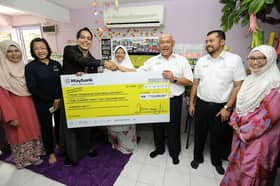 PNSB sumbang RM132,800 kepada Pusat Pendidikan Khas Minda