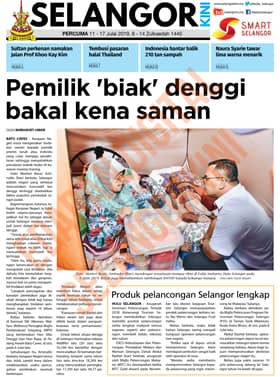 SelangorKini 11 - 17 Julai 2019